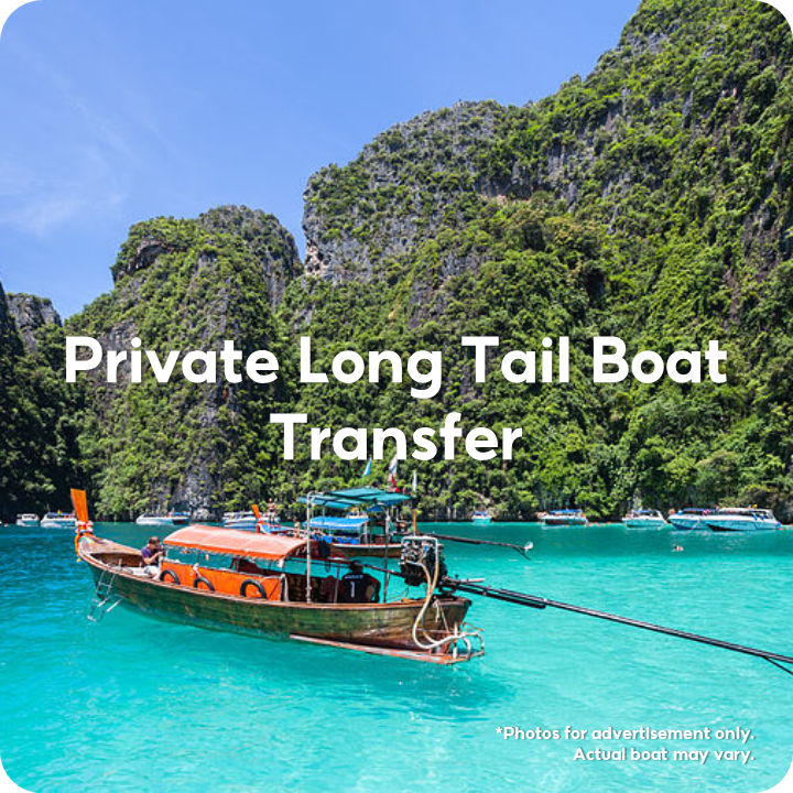 Private Long Tail Boat Transfer to Island