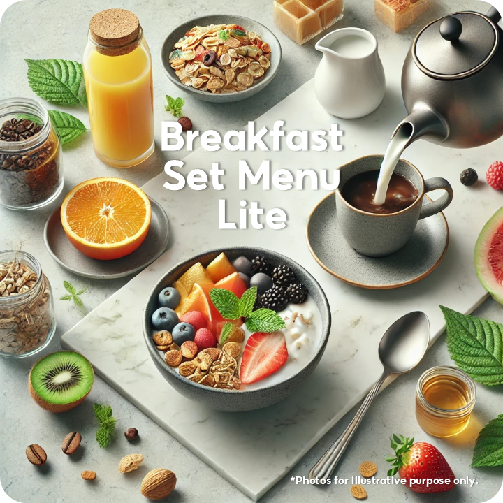 Breakfast Set Menu Lite