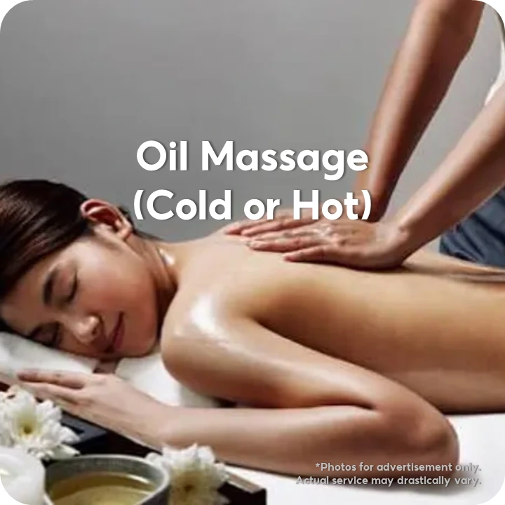 Oil Massage (Cold or Hot)