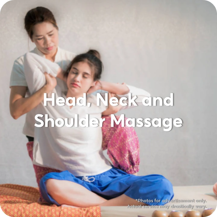 Head, Neck and Shoulder Massage